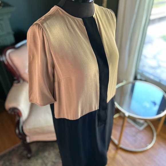 Victoria Beckham Colour Block Shift Dress - Picture 3 of 11